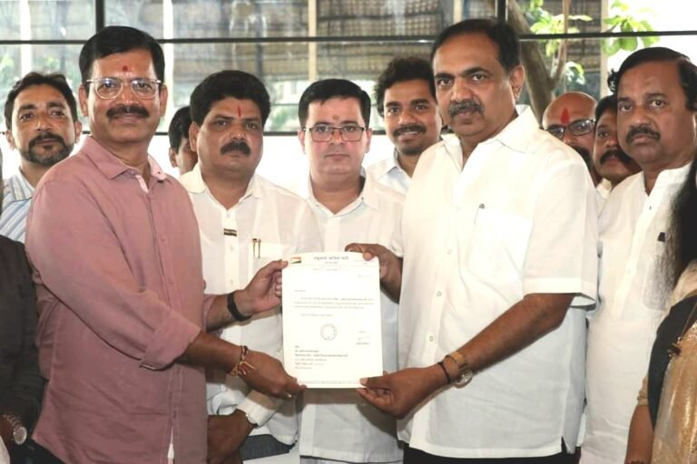 राष्ट्रवादी काँग्रेस पक्षाने अखेर जिल्हाध्यक्ष बदलला! अरुण कदम यांची जिल्हाध्यक्ष पदावर नियुक्ती!