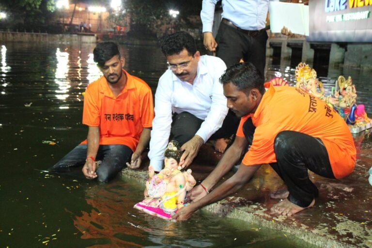 मिरा-भाईंदर शहरातील दीड दिवसांच्या विसर्जन सोहळयात 7878 श्रीगणेश मूर्तींना भावपूर्ण निरोप!