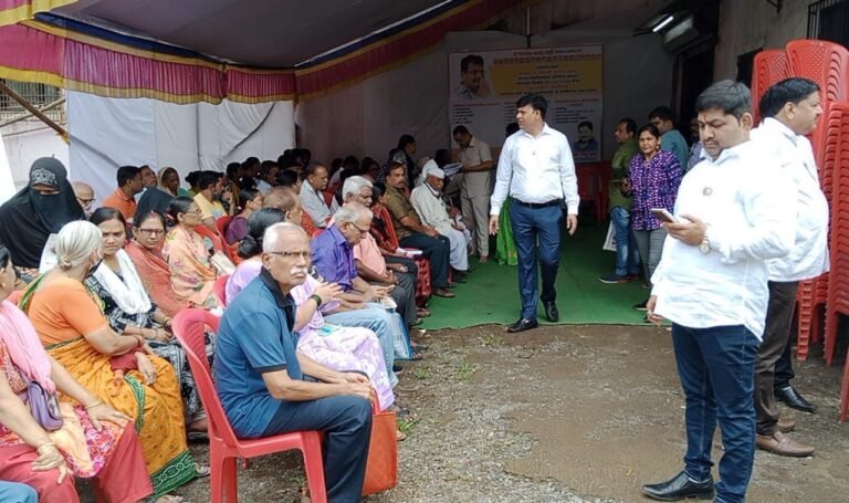 कॅबिनेट मंत्री रवींद्र चव्हाण यांच्या वाढदिवसानिमित्त भाजप कल्याण ग्रामीणच्या वतीने महाआरोग्य शिबिराचे आयोजन..