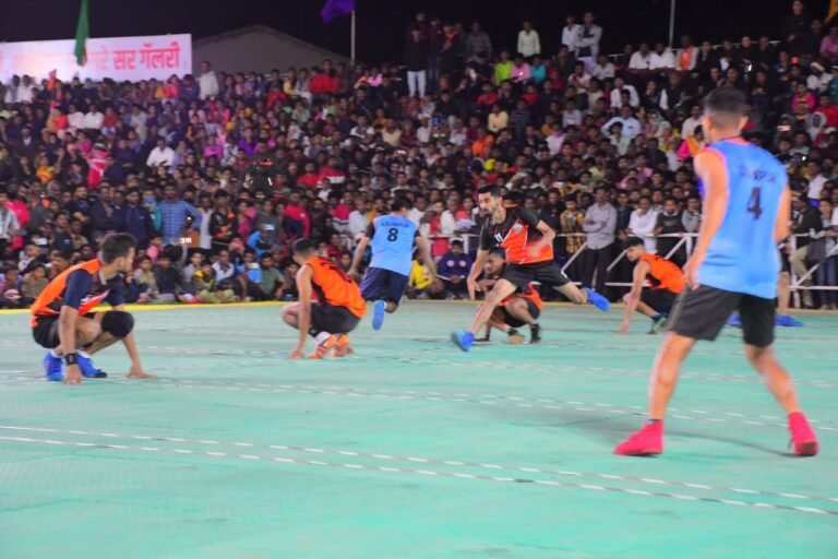 रोहा येथील ४८ व्या राज्य अजिंक्यपद खो-खो स्पर्धेचे आदित्य ठाकरेंच्या हस्ते उद्घाटन व गटवारी जाहीर..