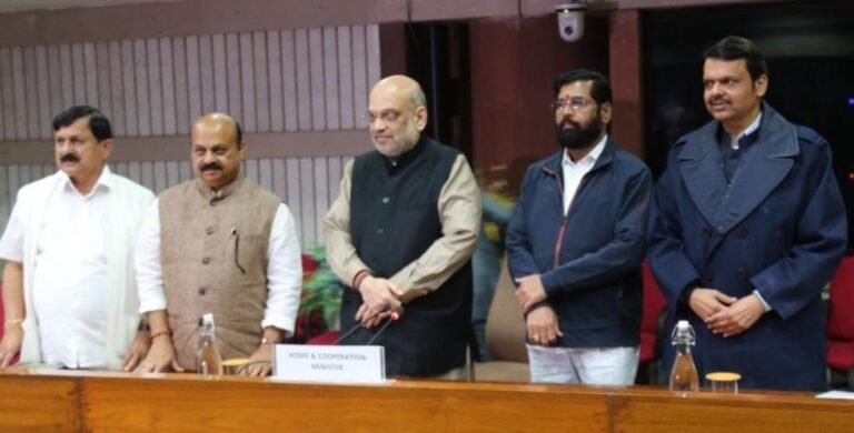 महाराष्ट्र आणि कर्नाटक सीमाप्रश्नावर गृहमंत्री अमित शाह म्हणाले..