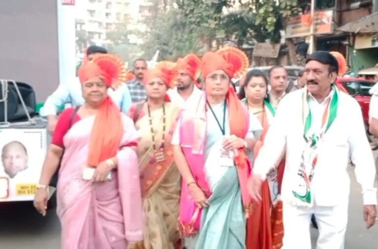भाजपचे हिंदुत्व ‘ ढोंगी ‘ असल्याची विद्याताई चव्हाण यांची ‘जन जागर यात्रा’ रॅलीदरम्यान खरमरीत टिका.. भाजपचे हिंदुत्व ‘ ढोंगी ‘ असल्याची विद्याताई चव्हाण यांची ‘जन जागर यात्रा’ रॅलीदरम्यान खरमरीत टिका..