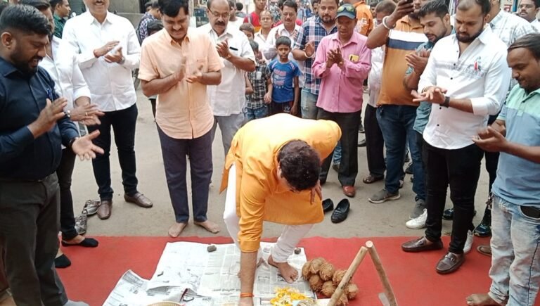 मनसे चे राजू पाटील यांच्या आमदार निधीतून मतदारसंघात ‘युटीडब्लुटी’ आधुनिक तंत्रज्ञानाने रस्ता..
