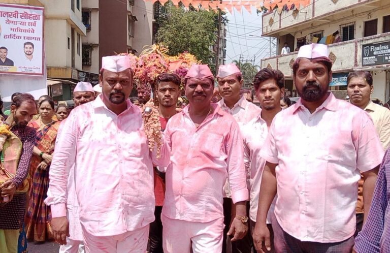 नांदिवली पंचानंद येथील गावदेवी आईचा पालखी सोहळा उत्साहात संपन्न..