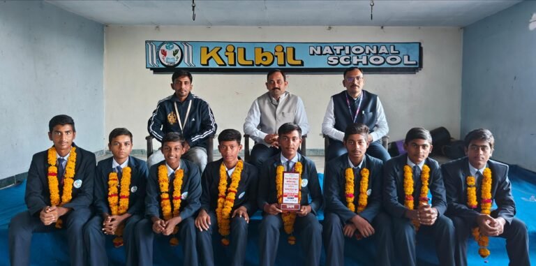 *राज्यस्तरीय शालेय बॉल बॅडमिंटन स्पर्धेसाठी  किलबिलच्या दोन संघाची निवड.*